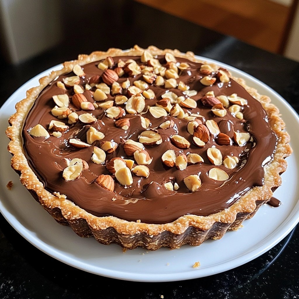 Chocolate Hazelnut Tart
