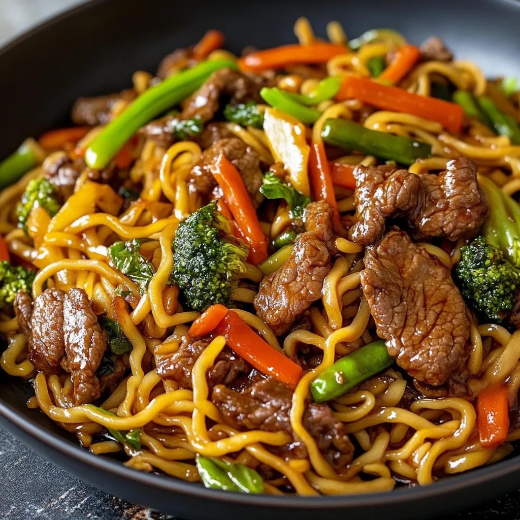 Easy 30-Minute Beef Stir Fry with Noodles