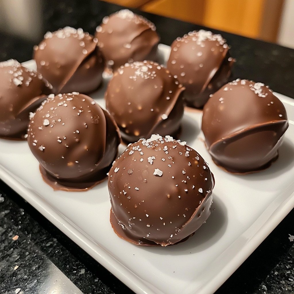 Valentines Treats Chocolate Truffles