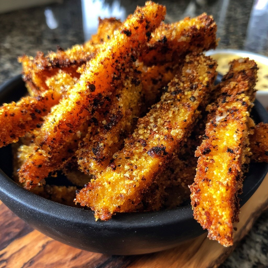 Crispy Polenta Veggie Fries