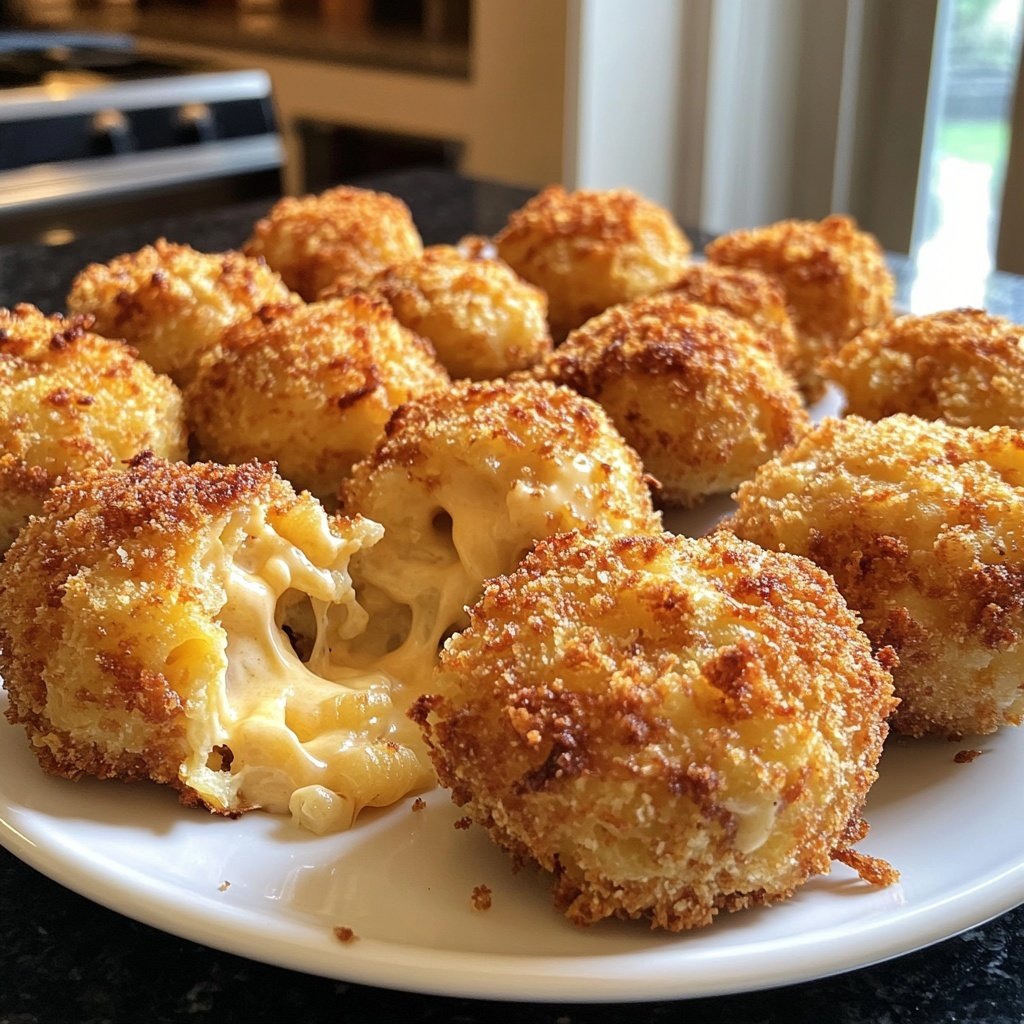 Fried Mac and Cheese Bites