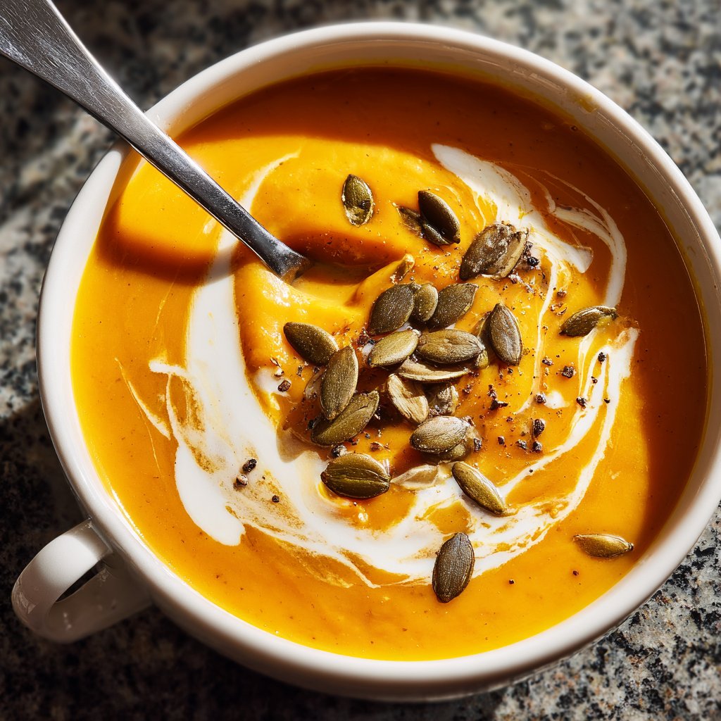 Creamy Carrot Ginger Soup