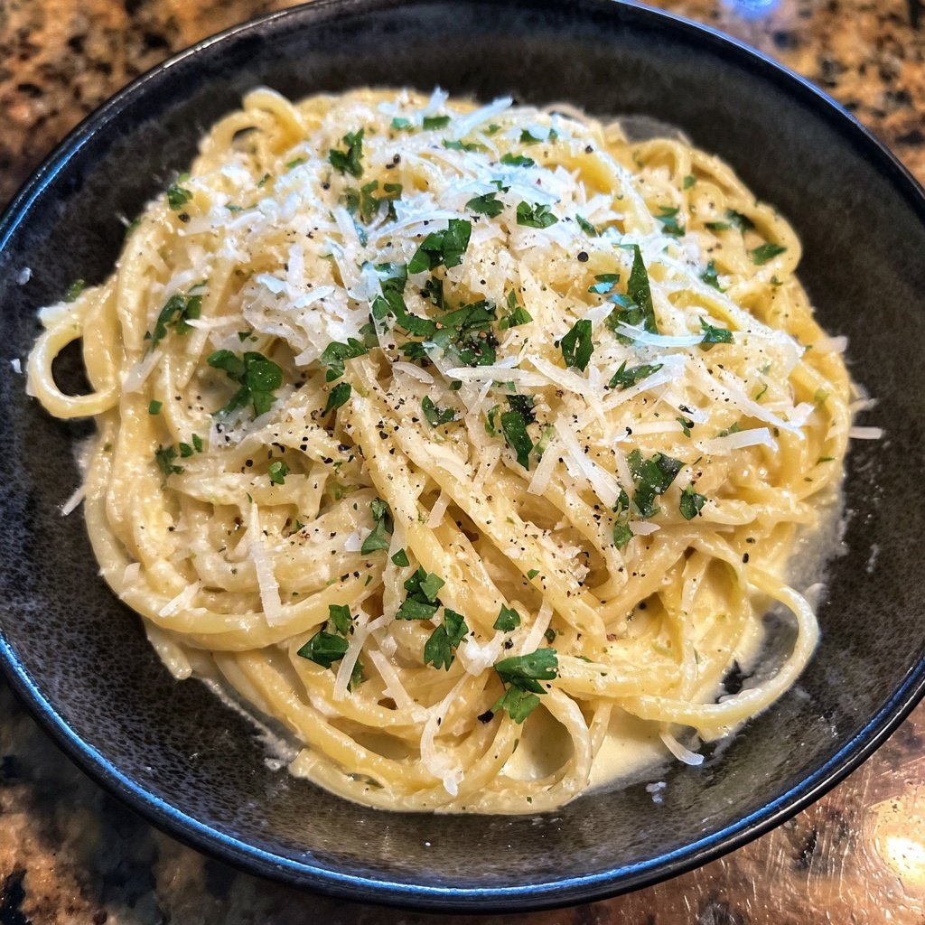 Quick & Easy 15-Minute Garlic Pasta