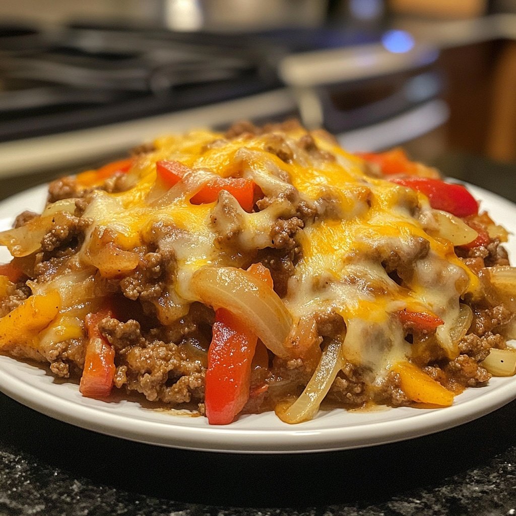 Ground Beef Skillet Smoky