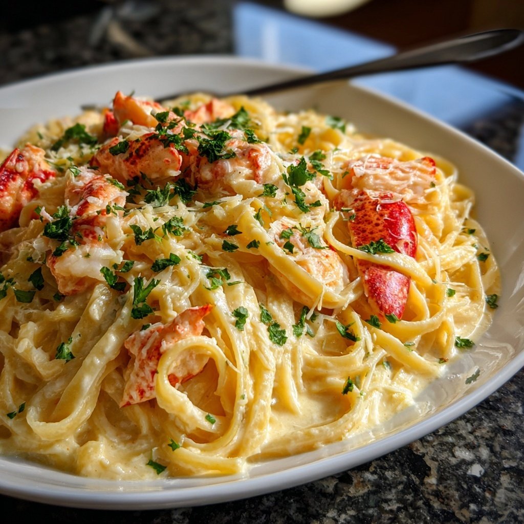 Creamy Lobster Pasta