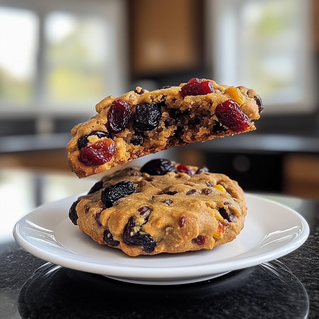 Easy Christmas Fruitcake Cookies Recipe