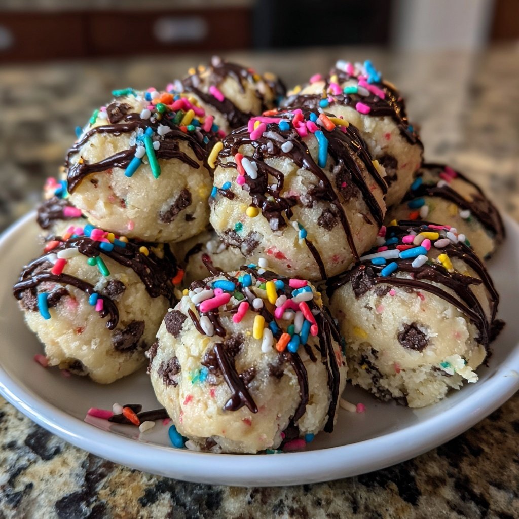 Super Bowl Desserts Cookie Dough Bites