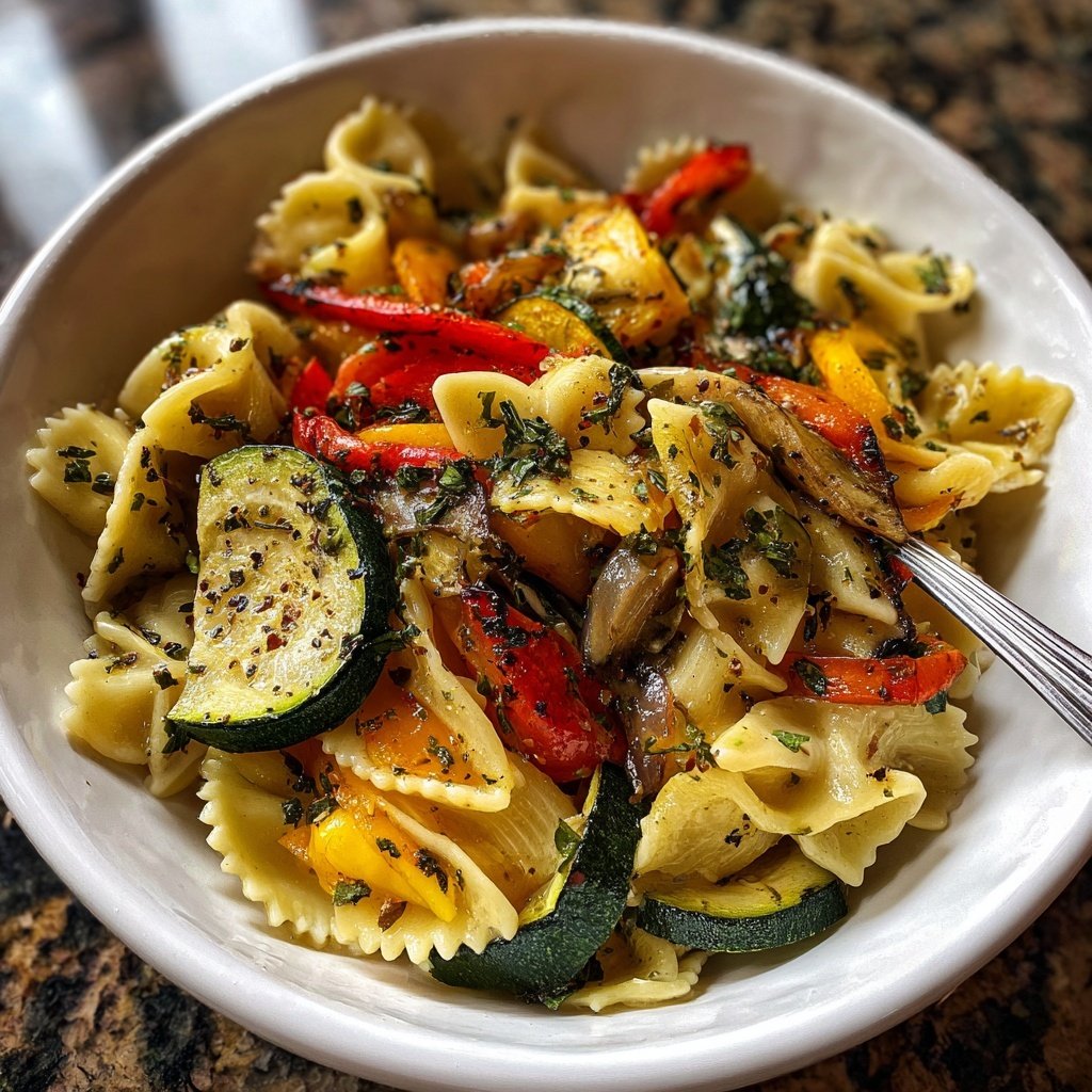 Herb Roasted Vegetable Pasta