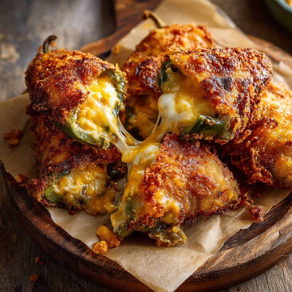 Jalapeno Poppers Stuffed with Corn