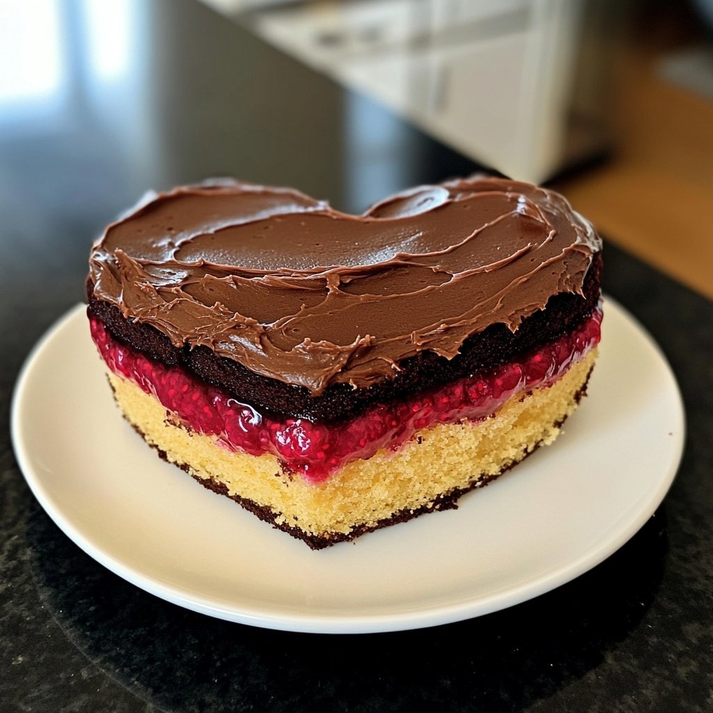 Mini Heart Cake Recipe
