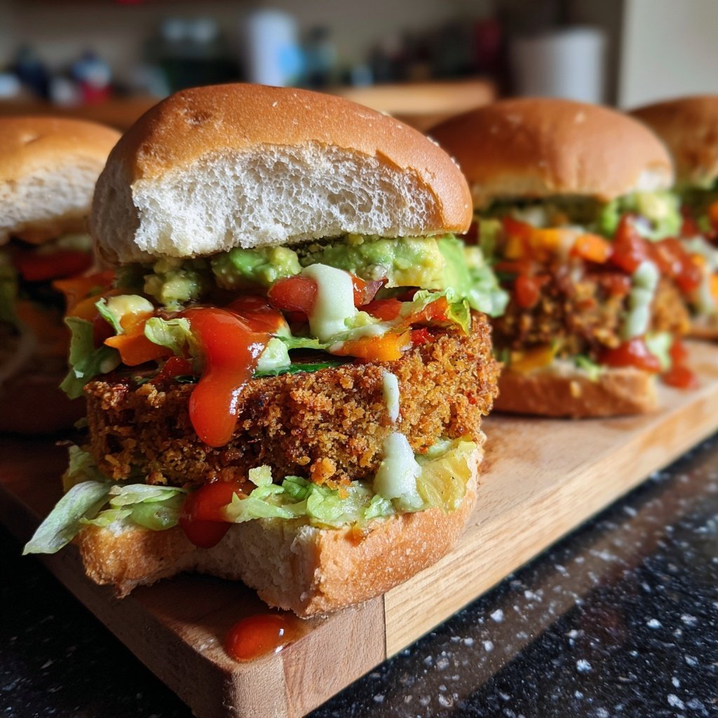 Vegetarian Fast Food at Home