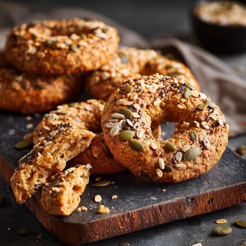 High Protein Bagels No Yeast