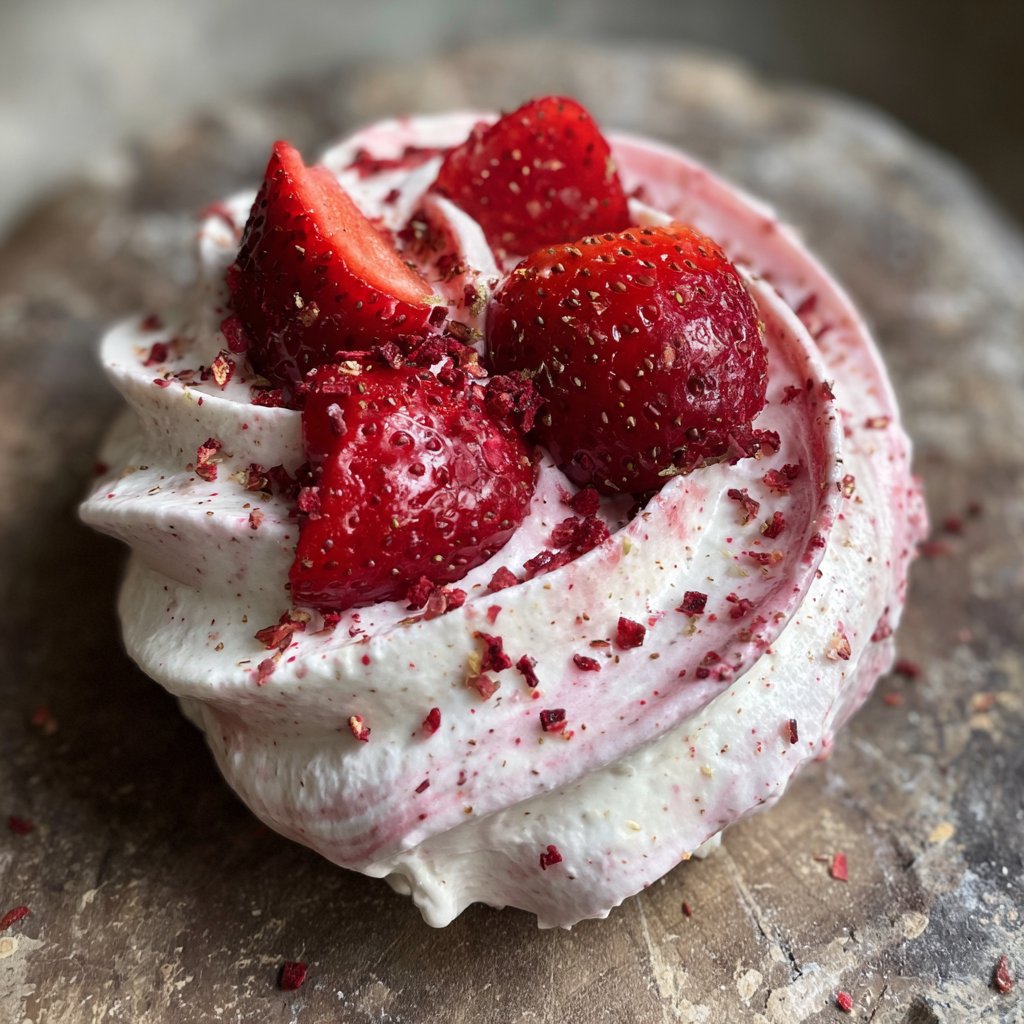 Strawberry Chia Yogurt Swirl